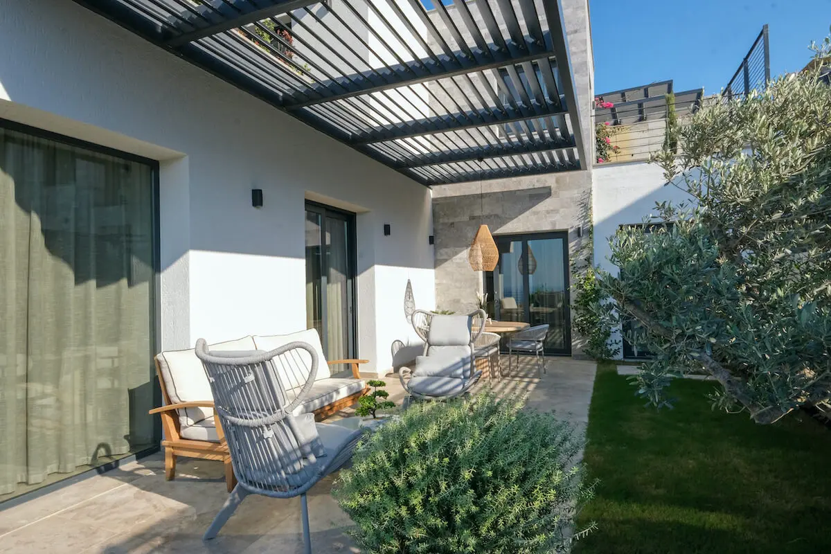 Garden area